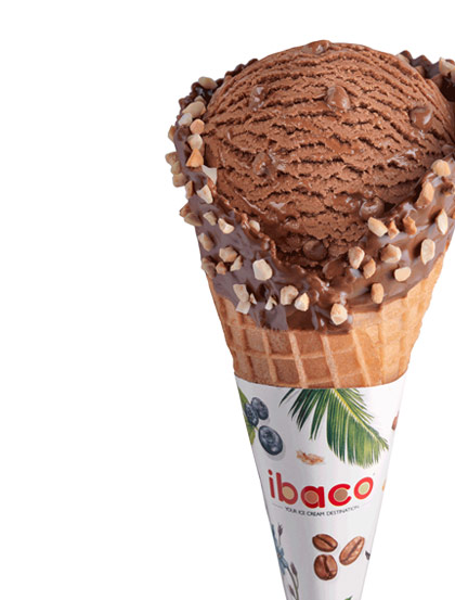 waffle cone Chocolate